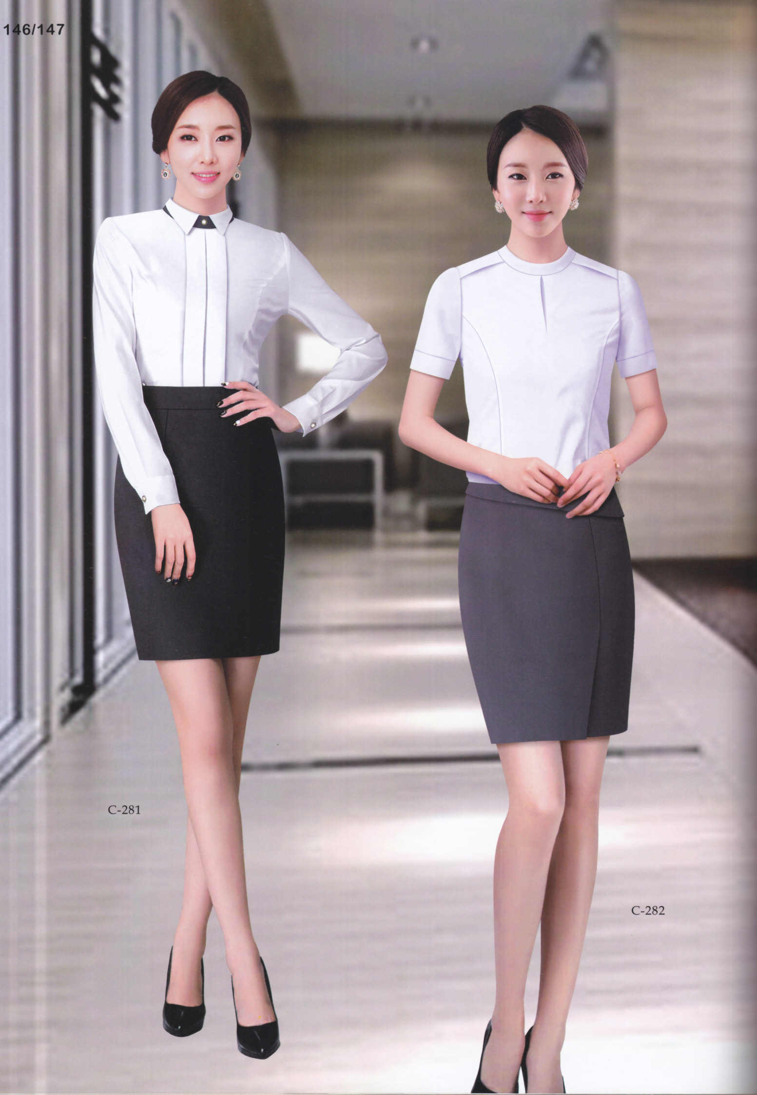 筠連縣酒店工作服襯衫半身裙廠家派