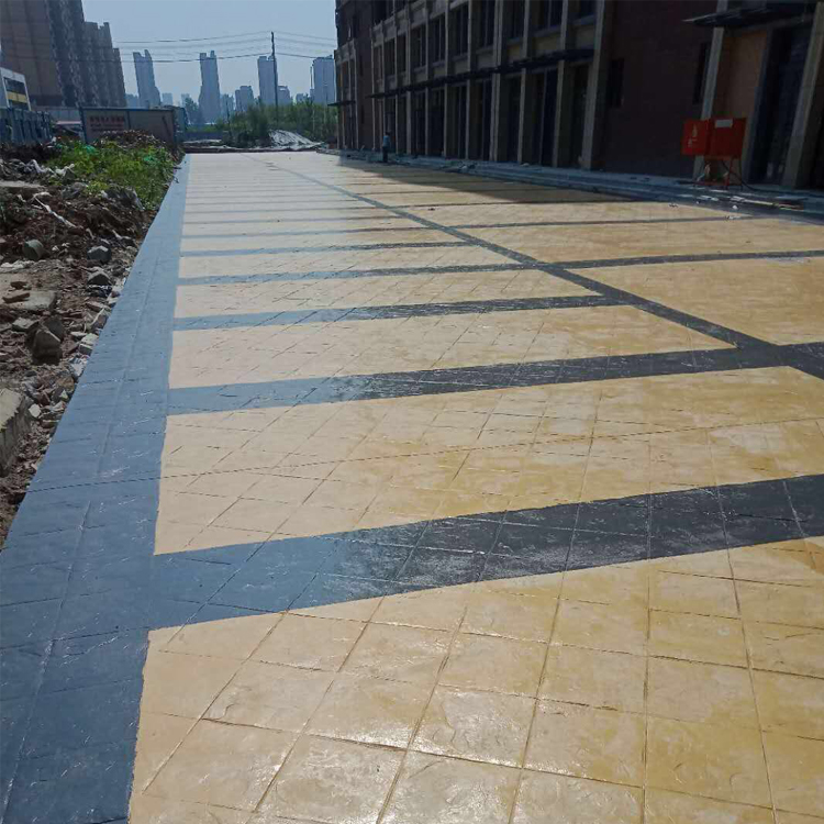 阜陽壓模地坪 宿州壓印地坪 施工