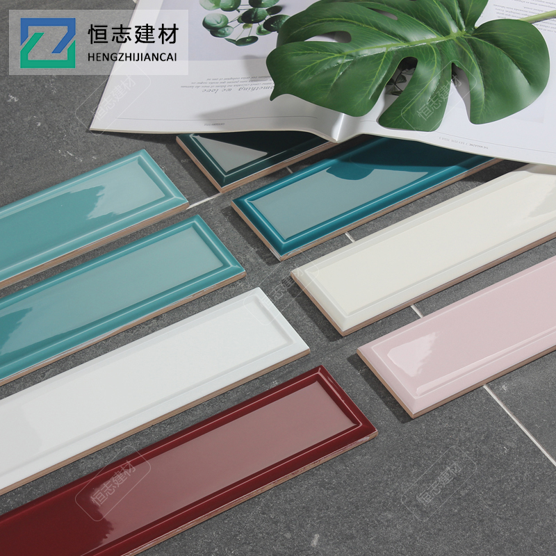 北歐長條凹面手工磚廠家直銷 凹面手工磚瓷磚廠家供應(yīng) 北歐長條凹面手工磚