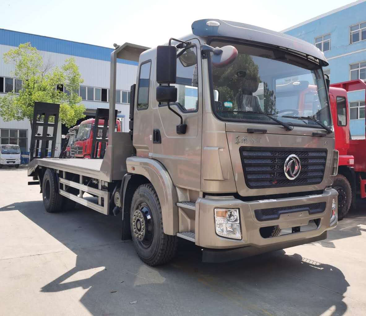 湖北程力車(chē)廂供應(yīng)-東風(fēng)錦程單橋平板車(chē)-建材用平板車(chē)-湖北程力專(zhuān)用汽車(chē)股份有限公司