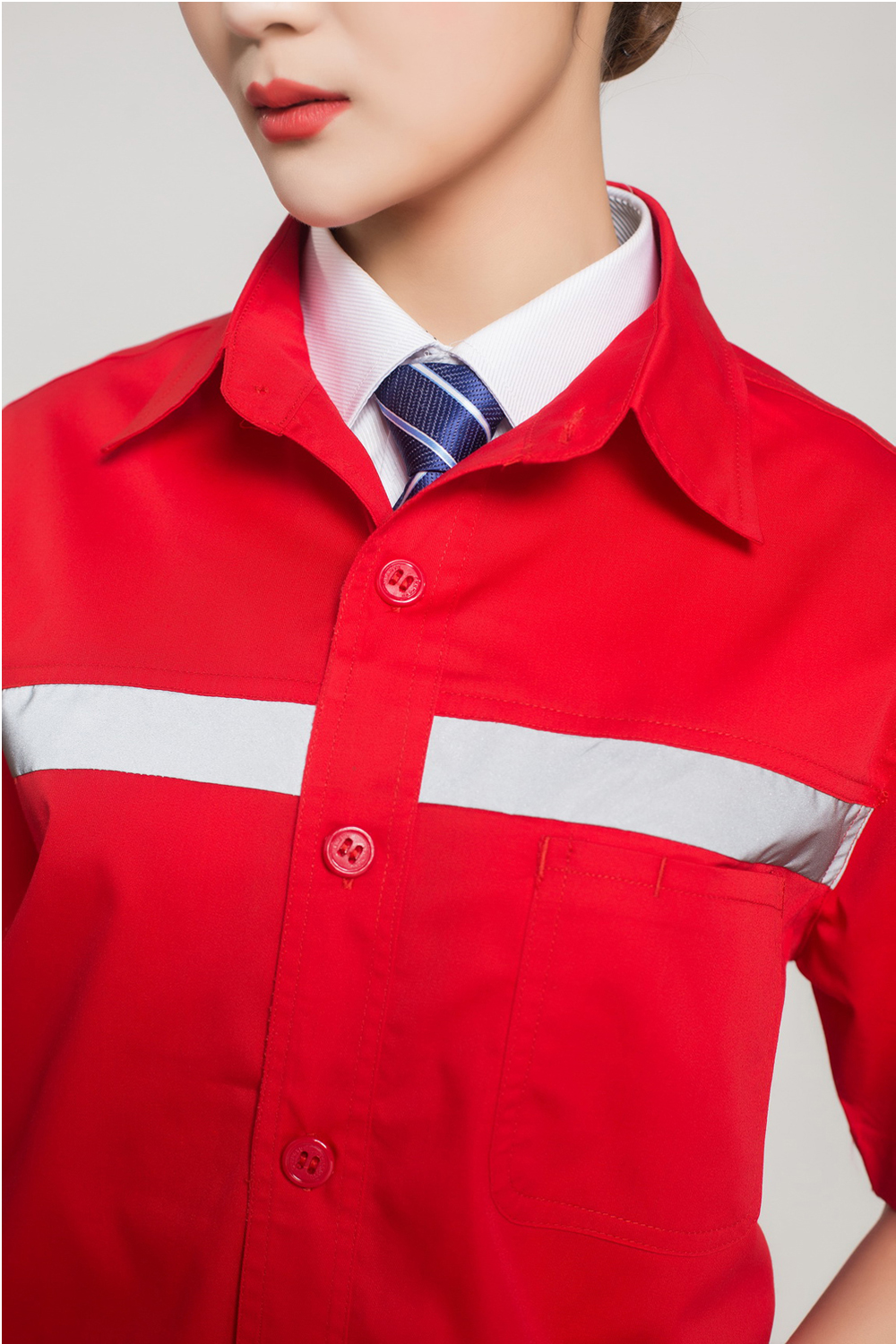 防靜電工作服-防靜電工作服定做-夏季短袖防靜電工作服