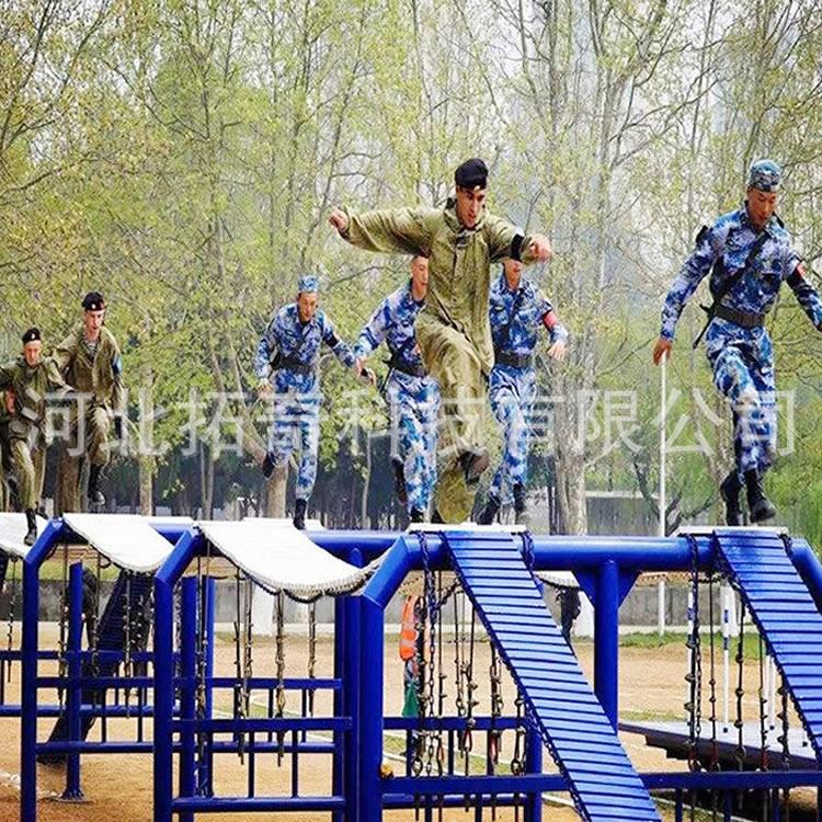 軍事體能障礙海軍*400米渡海登陸障礙四百米登島障礙體能訓(xùn)練器材
