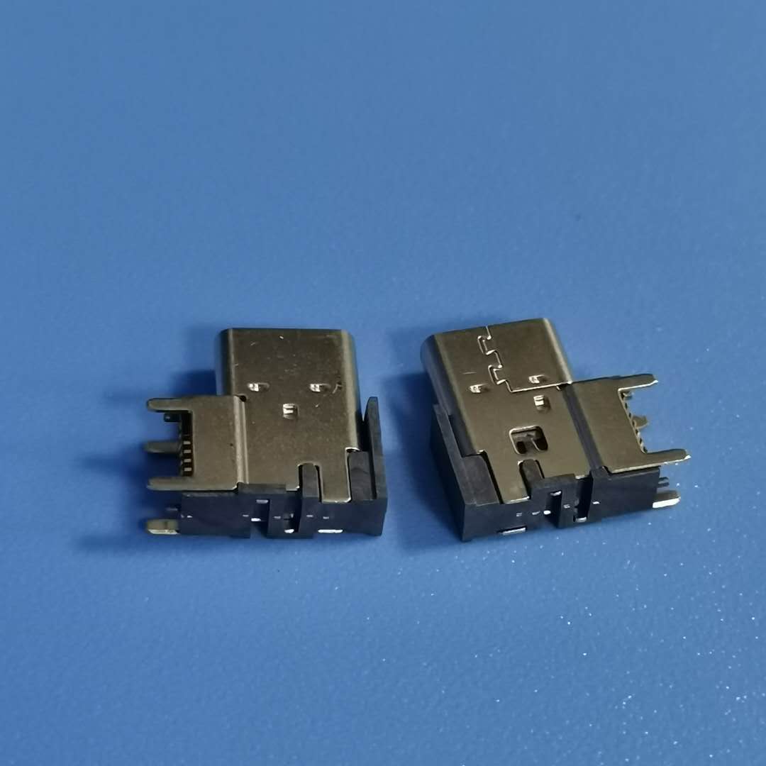 TYPE-C墊高側(cè)插貼片16PIN