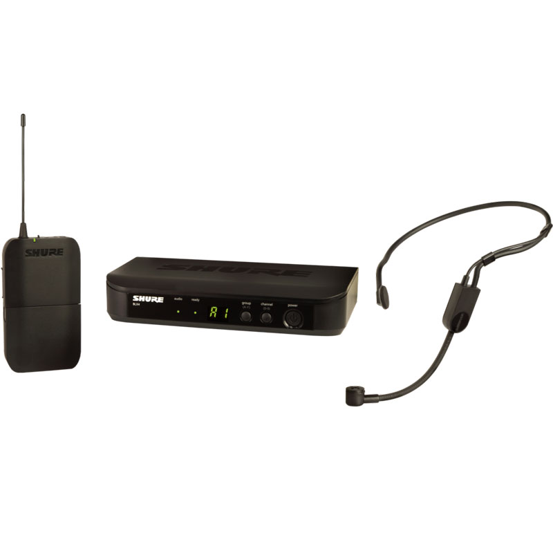 Shure BLX14/PGA31 舒爾無線頭戴話筒 頭戴無線話筒 心形電容領夾話筒 無線頭戴話筒