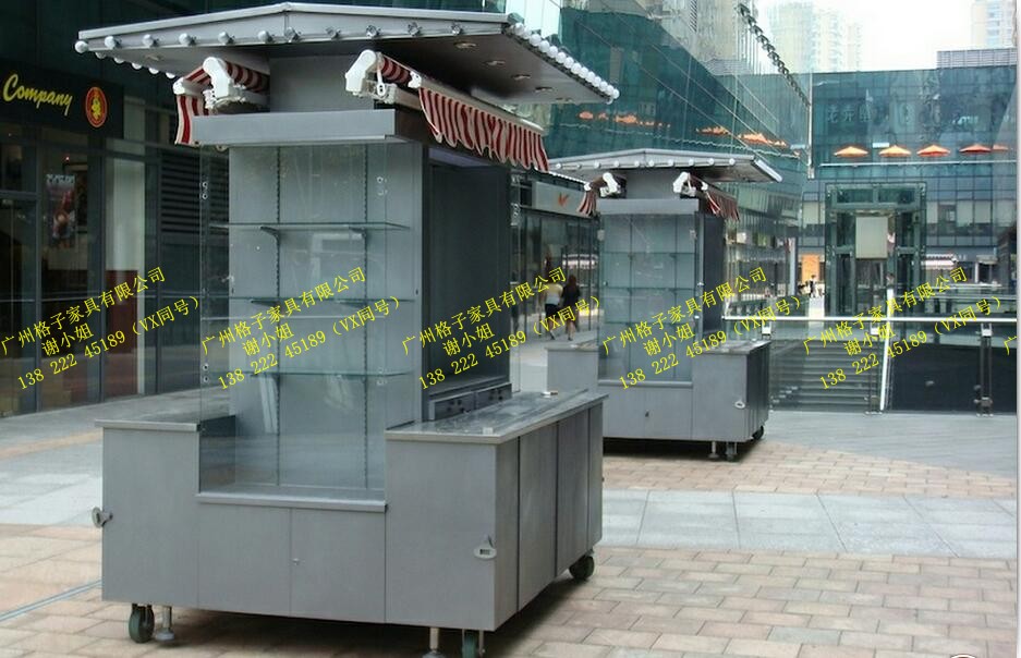 廣場售賣亭步行街售貨車，移動(dòng)小賣部