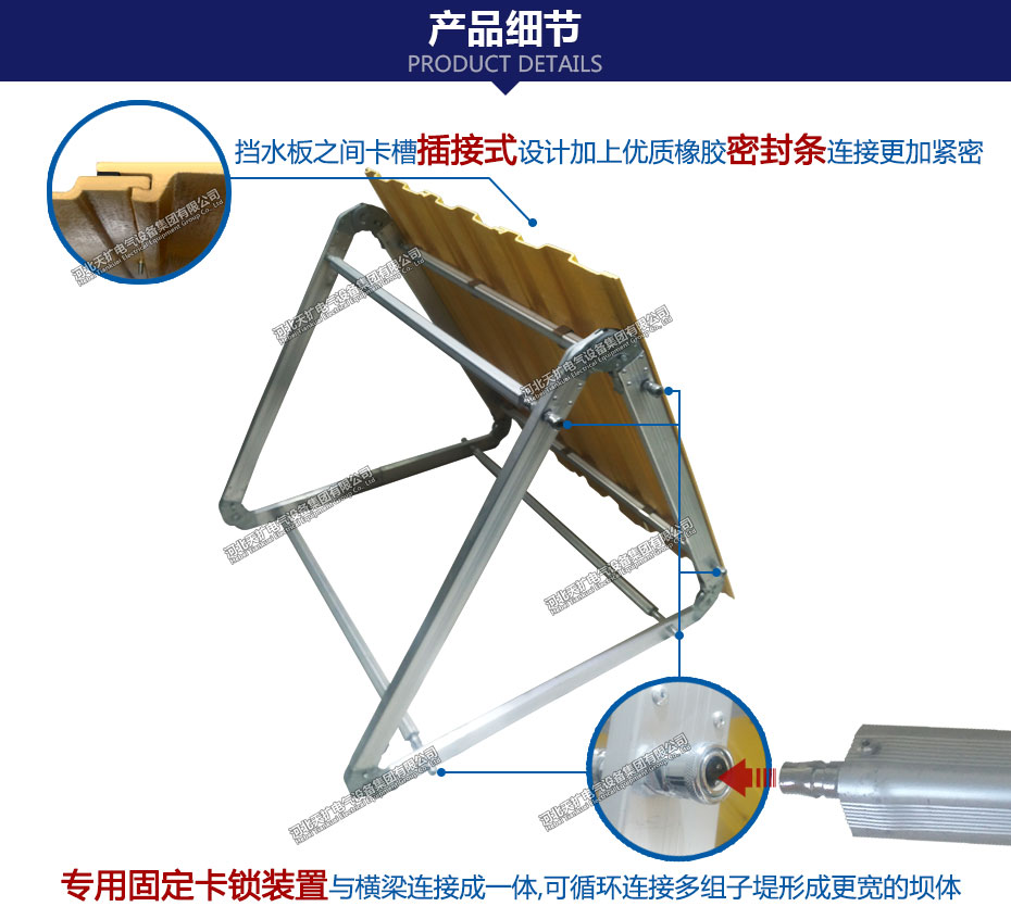 防洪子堤 擋水板