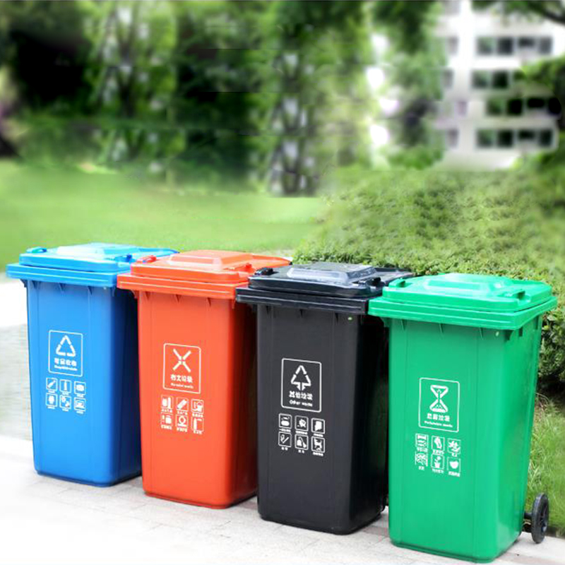 戶外垃圾桶定制四分類垃圾桶分類垃圾桶環(huán)衛(wèi)垃圾桶
