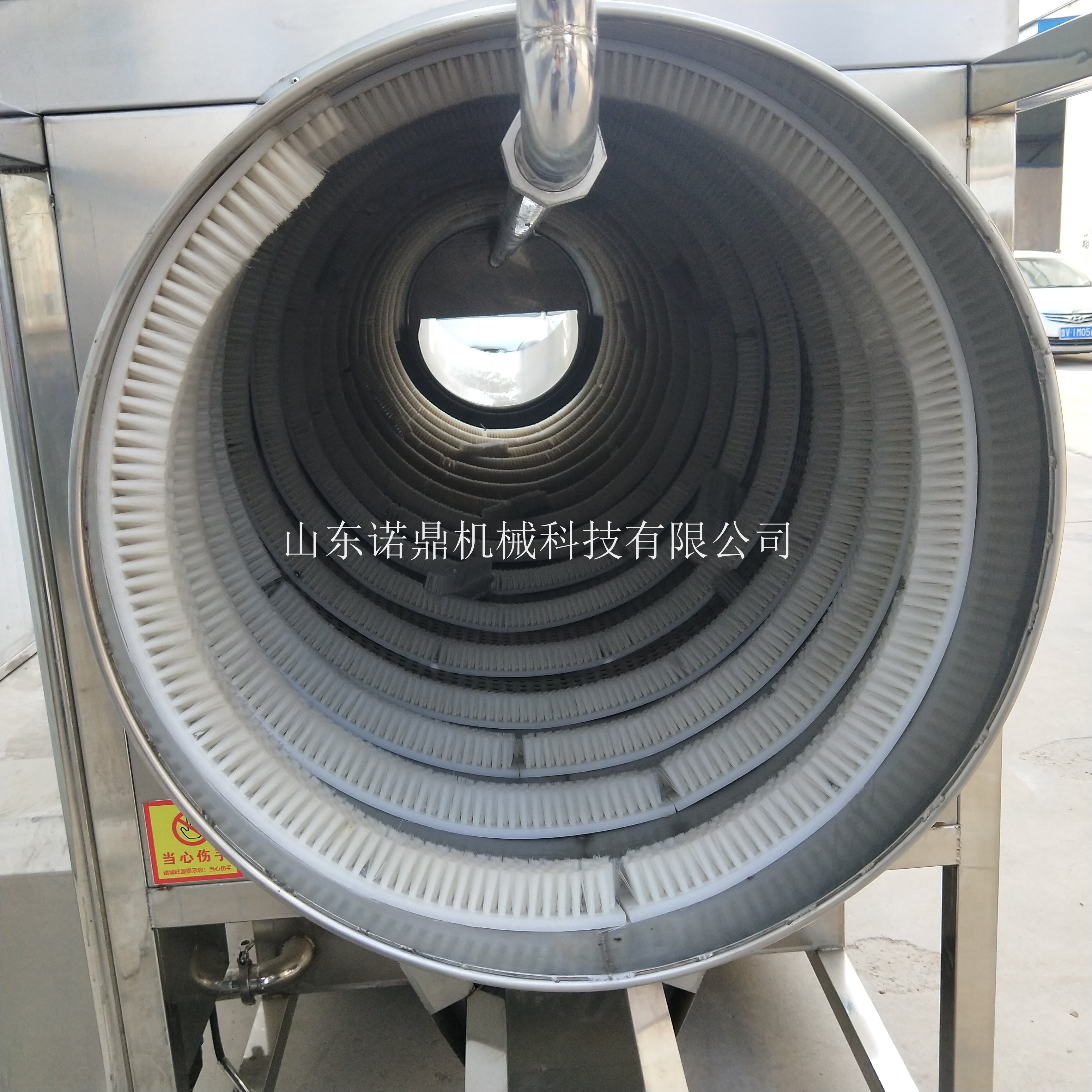 諾鼎* 滾筒洗袋機(jī) 連續(xù)高壓噴淋清洗機(jī) 軟包裝袋清洗設(shè)備