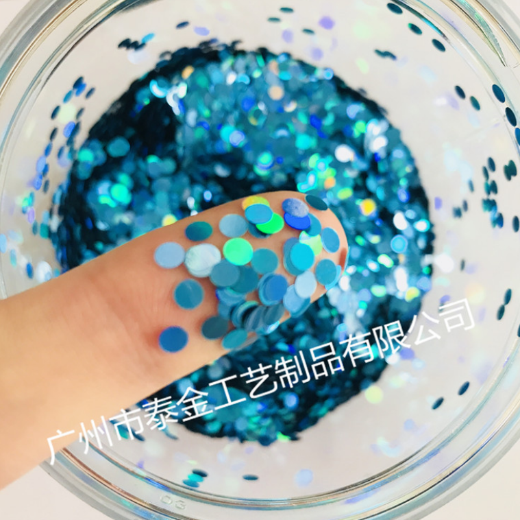圓點亮片  黑色啞光金 彩色美甲飾品 DIY滴膠指甲閃粉廠家直銷