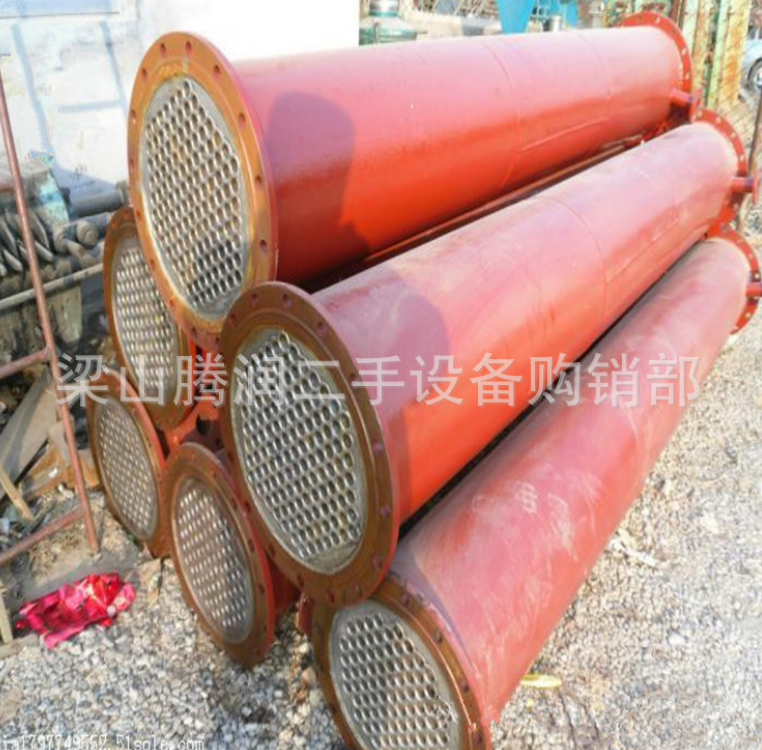 出售二手1-80平方不銹鋼列管冷凝器 二手板式換熱器 捏合機
