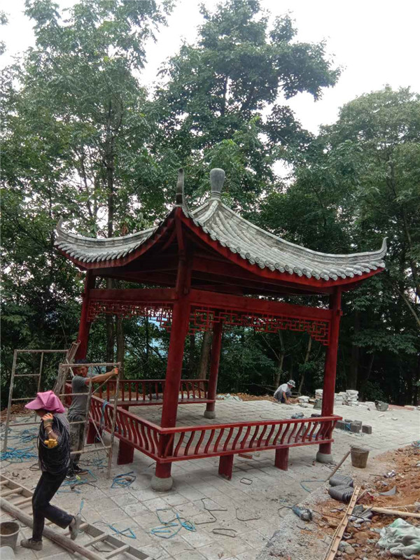 攀枝花仿古亭子廠 實木景觀亭子廠；廠家直銷