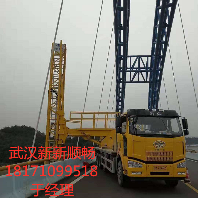 云浮16米路橋檢查車出租，羅定防撞緩沖車租賃服務(wù)范圍廣