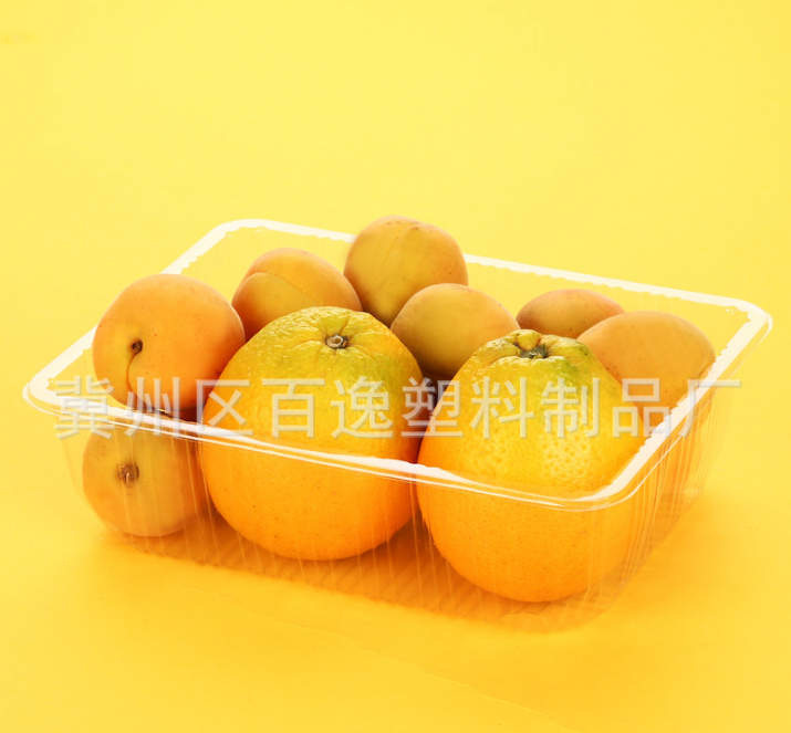 2116烤鴨塑料果蔬盒 水果托盤草莓盒 一次性塑料透明打包盒