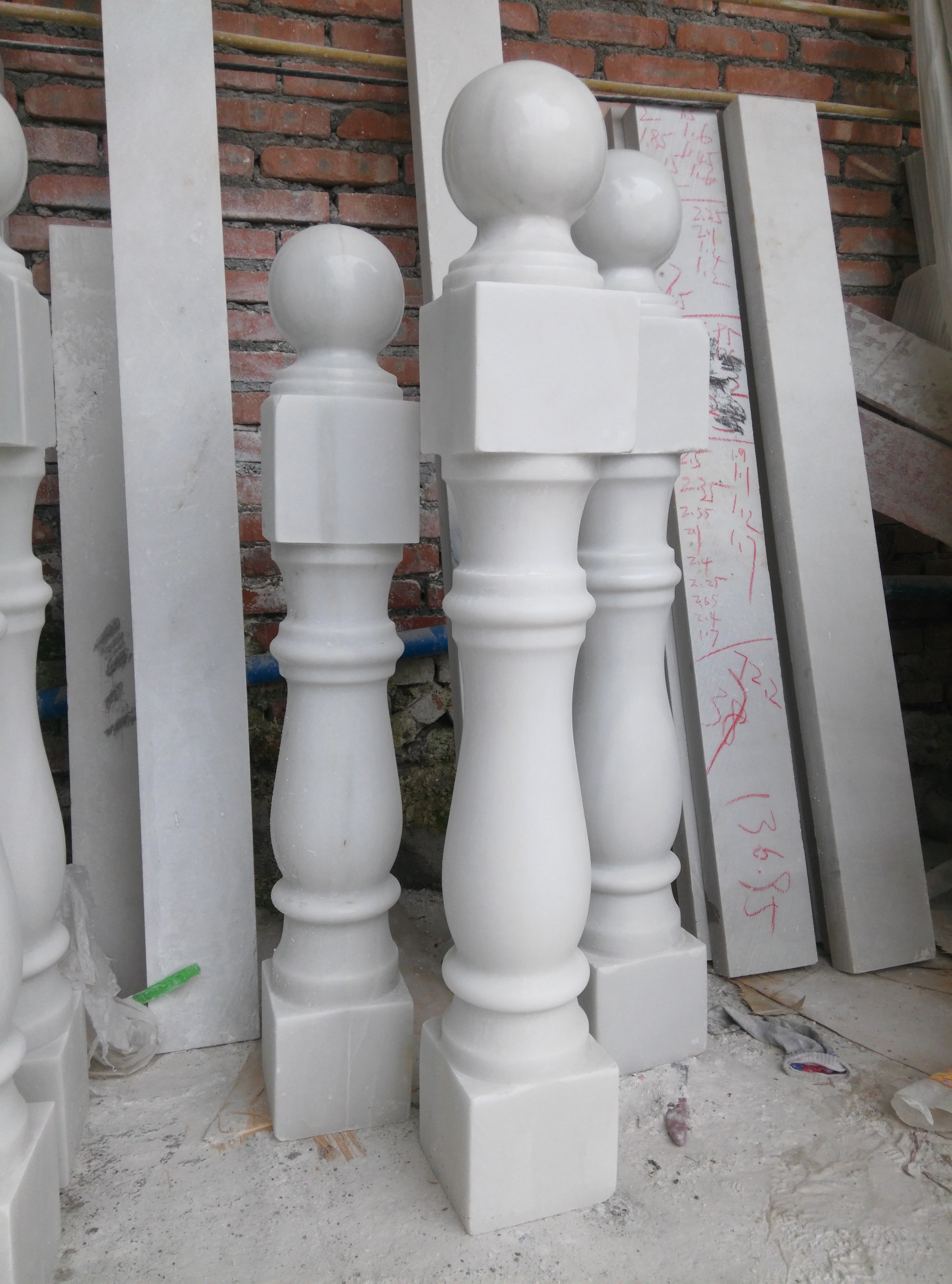 四川漢白玉花瓶欄桿柱