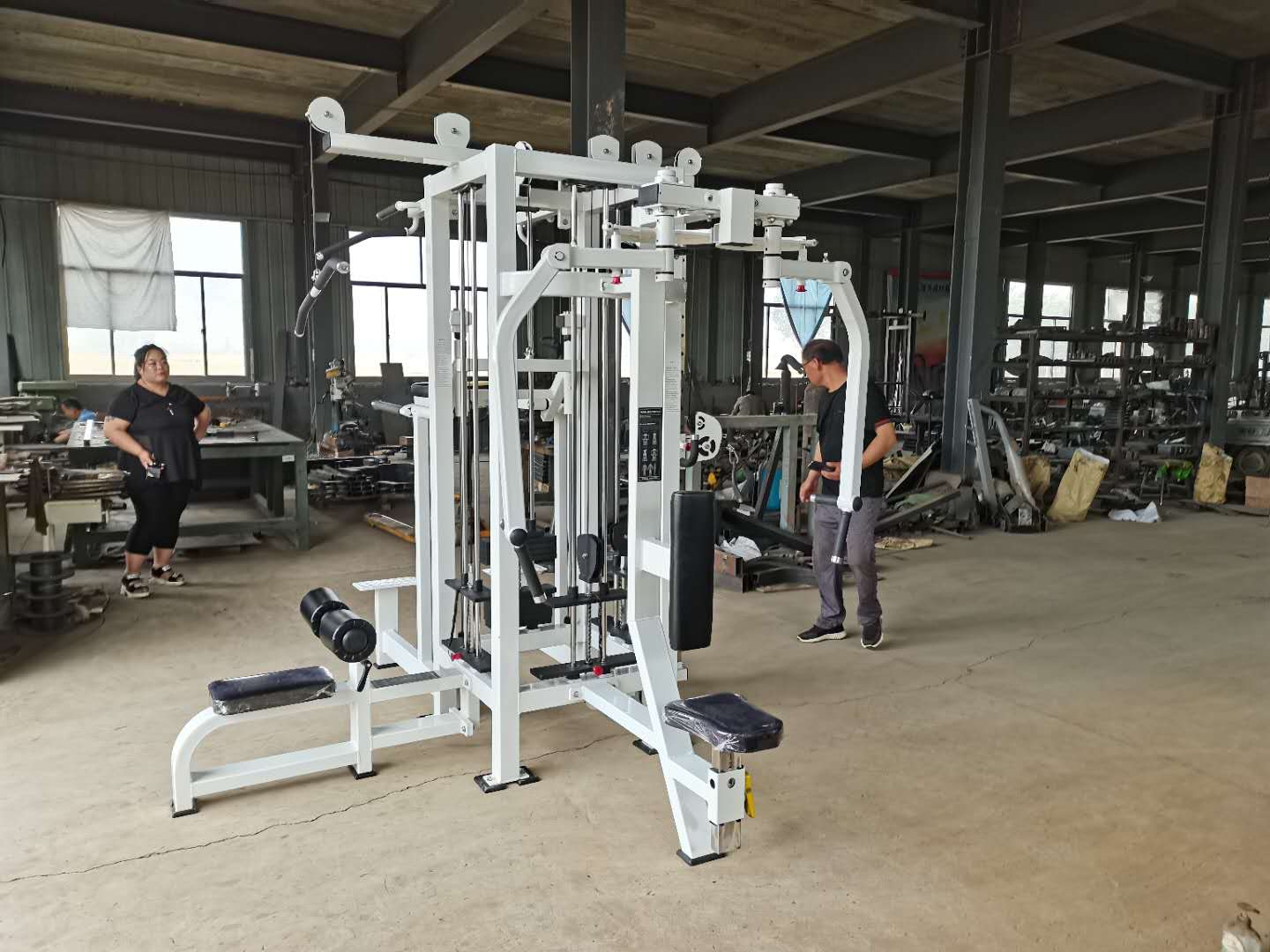 廠家直銷商用健身器材多功能器材龍門架雙臂機(jī)小飛鳥綜合訓(xùn)練器等 四人站