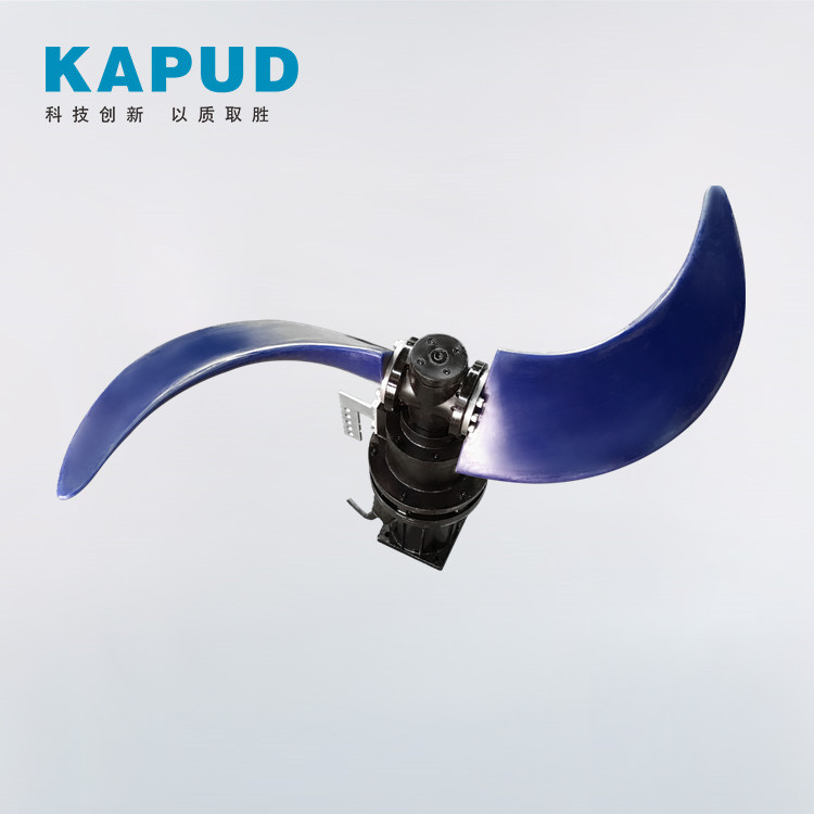 QJB低速潛水推流器 潛水推流器安裝圖