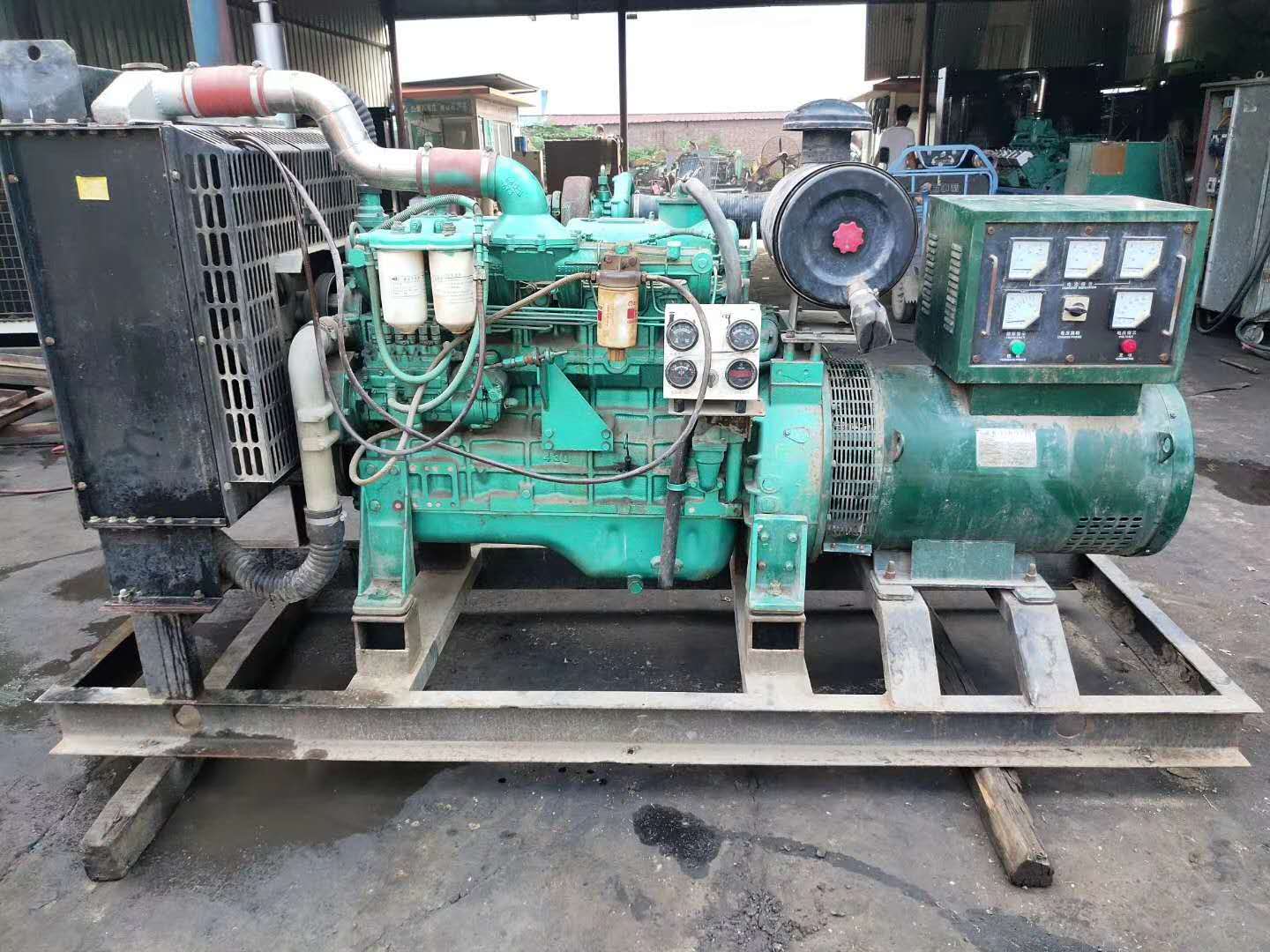出售玉柴120千瓦二手柴油發(fā)電機(jī)
