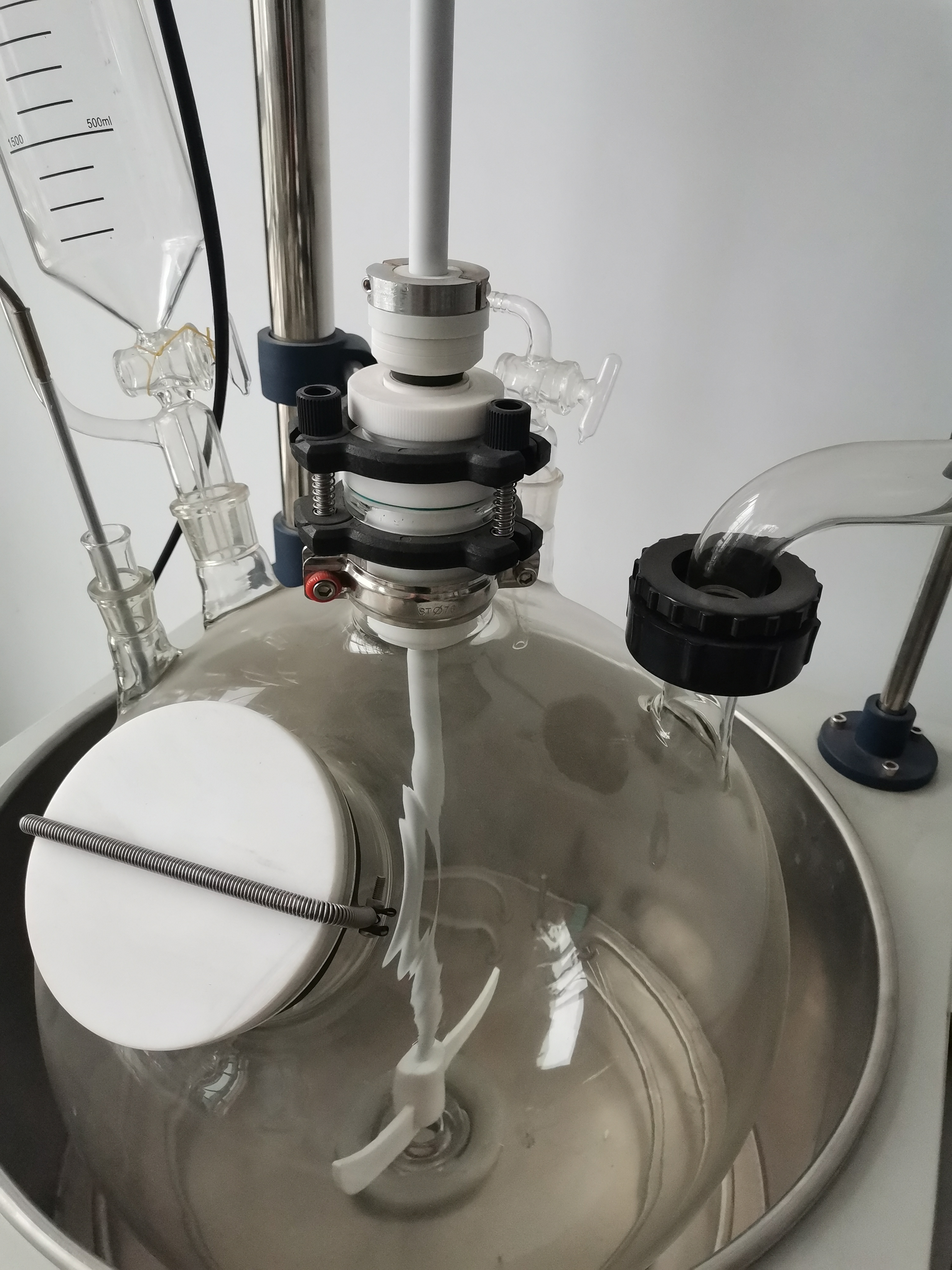 單層玻璃反應釜YYF-50L