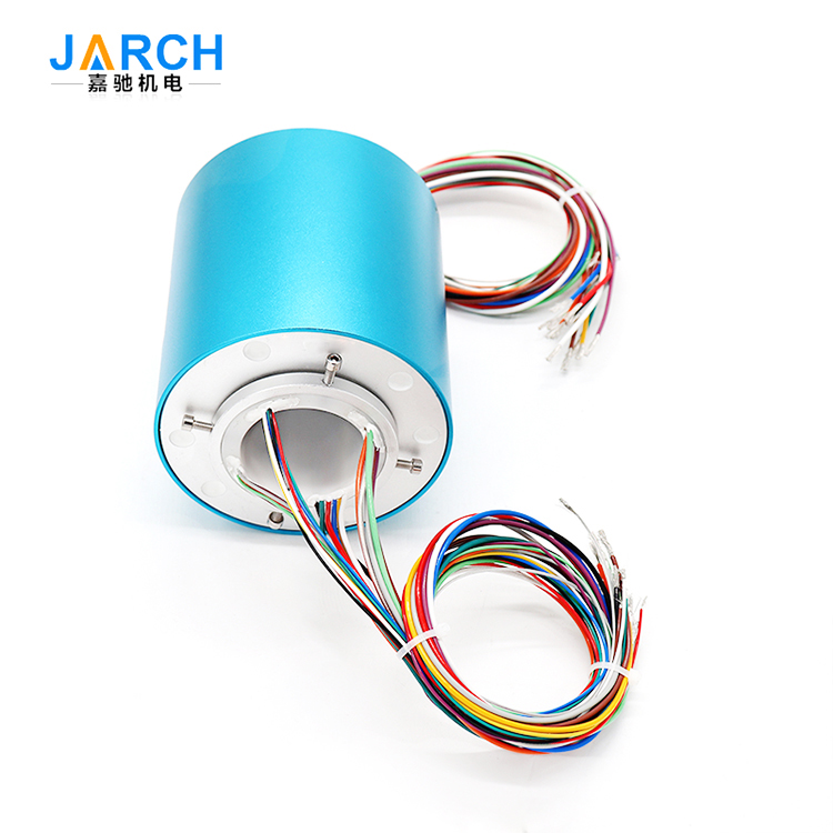 廠家直銷 JSR-TH012過孔導電滑環(huán)*非標定制大電流電集電環(huán)