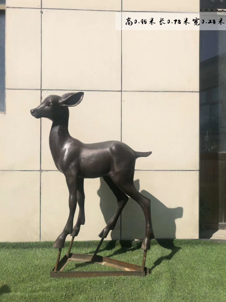 鑄銅鹿雕塑 河北鹿雕塑廠家