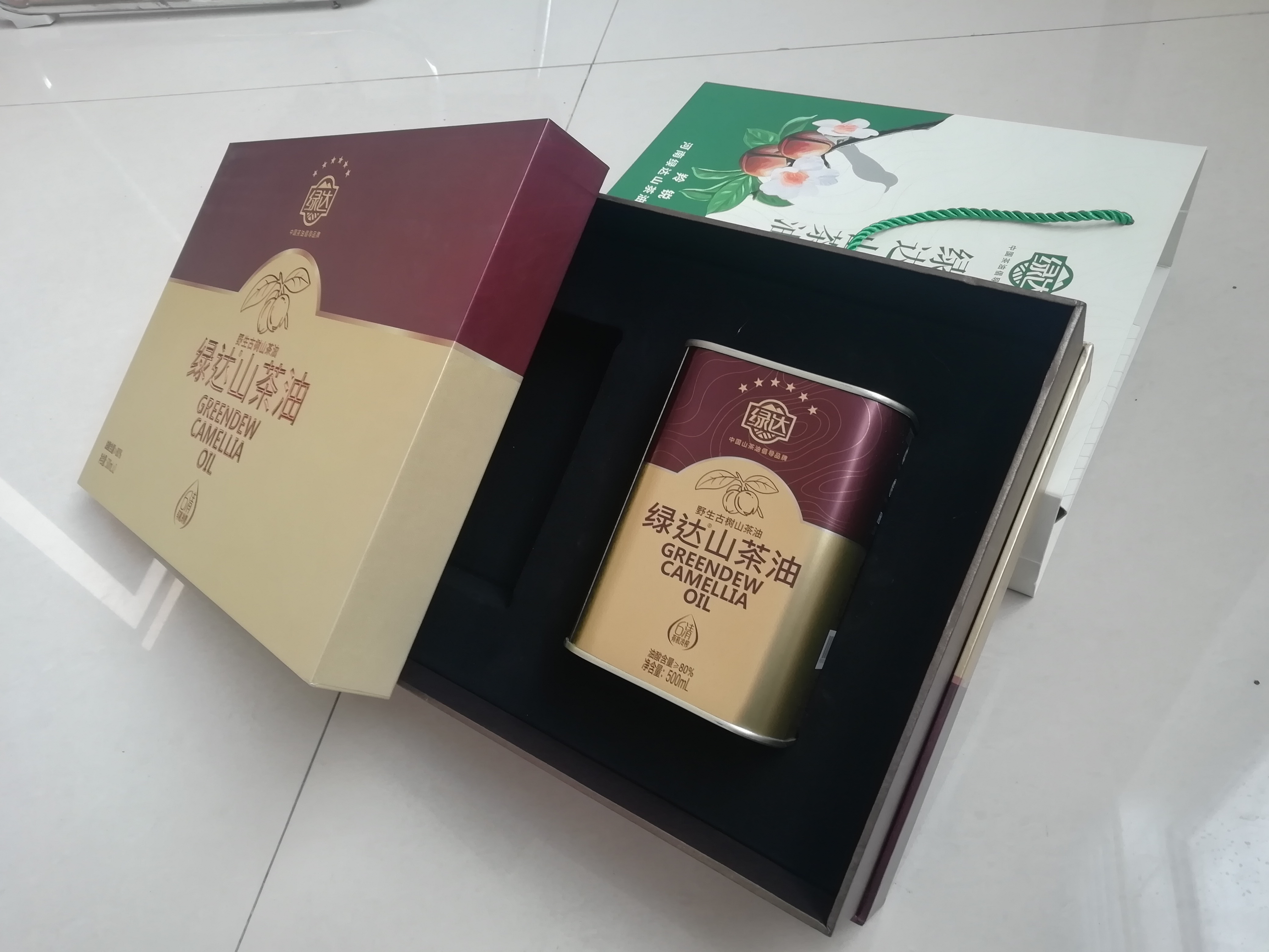 綠達(dá)山茶油河南信陽大別山區(qū)特產(chǎn) 綠達(dá)山茶油禮品