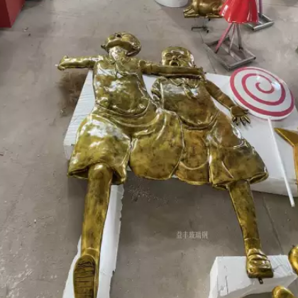 人物浮雕雕塑 肇慶玻璃鋼浮雕牌 仿銅人像玻璃鋼浮雕墻