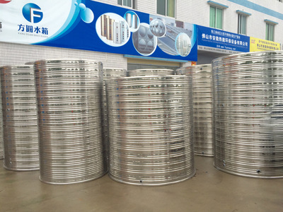 6噸不銹鋼保溫水箱 保溫?zé)崴?不銹鋼水箱 方形水箱 圓形水箱