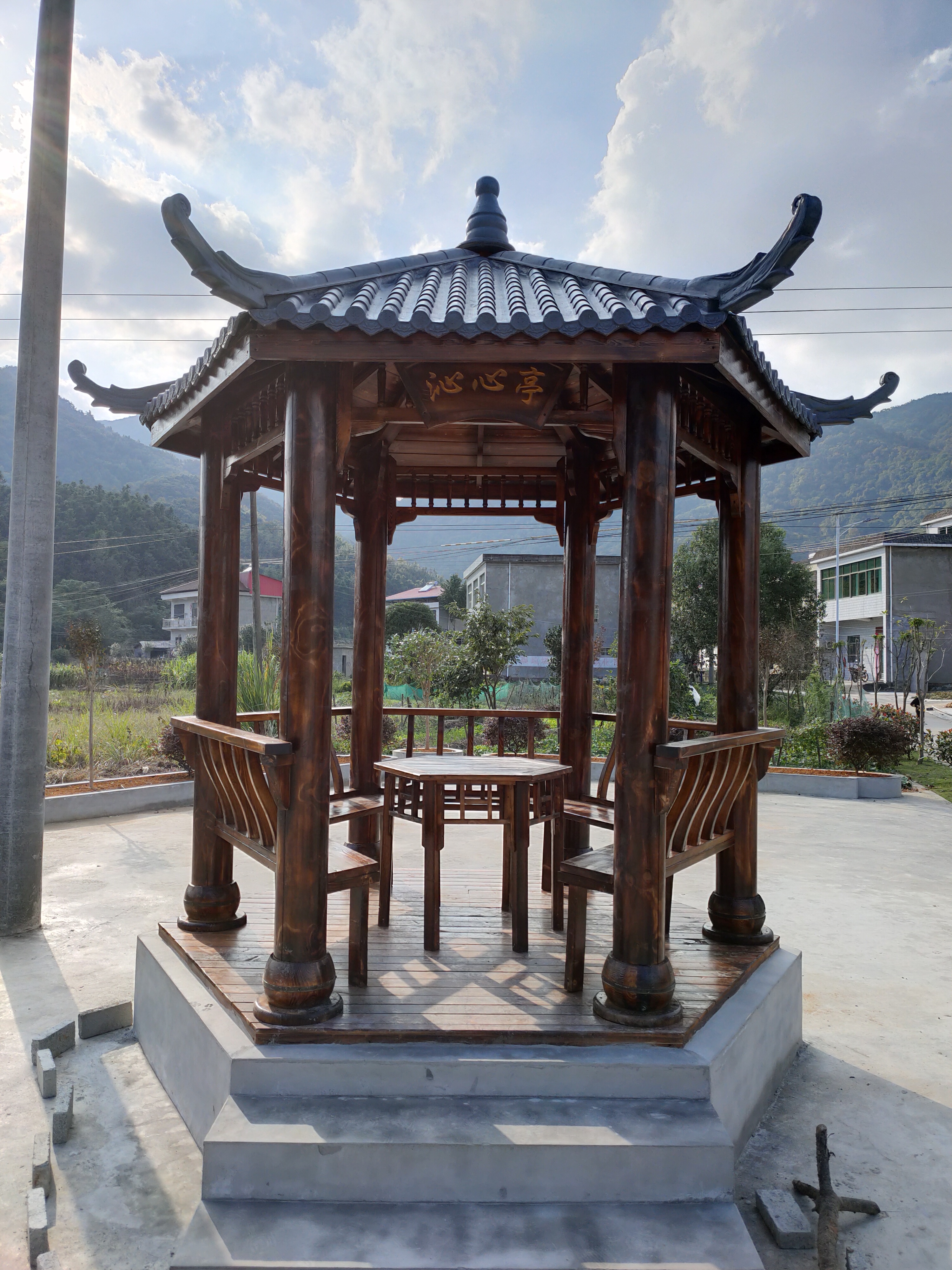公園涼亭_歐式?jīng)鐾各種涼亭_塑木涼亭_涼亭木屋