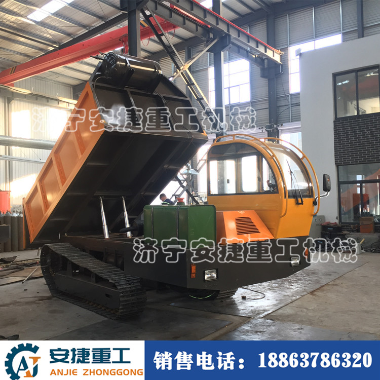 大型鋼制履帶運(yùn)輸車 山地農(nóng)用履帶運(yùn)輸車 后自卸履帶運(yùn)輸車
