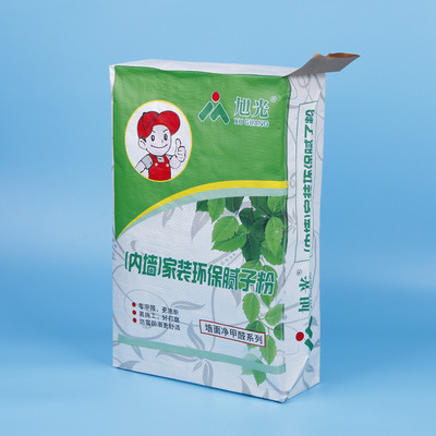 定做 家裝環(huán)保膩子粉閥口袋 紙塑復(fù)合袋 三紙一膜瓷磚膠閥口袋批發(fā)