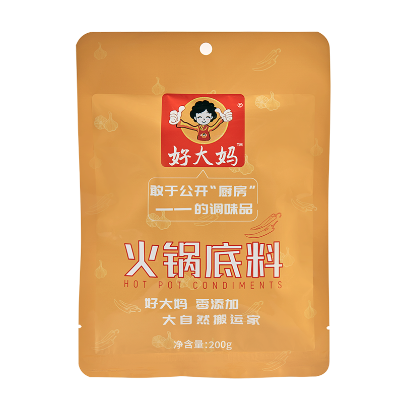 好大媽牛油火鍋底料，好大媽牛油火鍋底料定制加工，火鍋底料批發(fā)