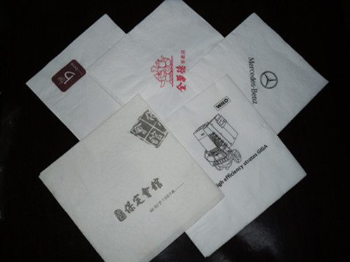 曲靖印標餐巾紙廠家，廣告面巾紙廠家，盒裝紙巾定制