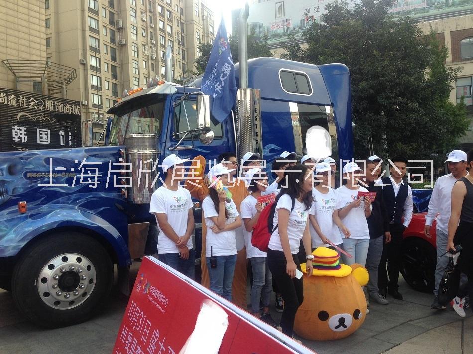 彼得比爾特卡車出租 上海租賃彼得比爾特路演車做展覽 彼得比爾特大卡車租拍電影
