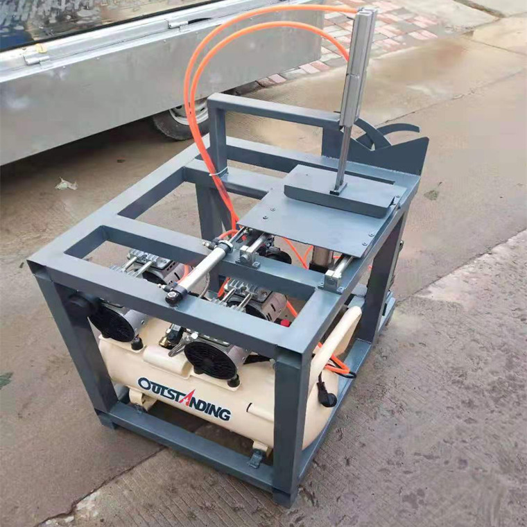 供應竹掃把捆扎機 電動掃把捆扎機 氣動笤帚捆扎機 小型笤帚機