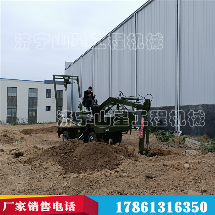 四驅(qū)四不像吊挖一體機 3噸龍門吊挖一體機 農(nóng)村白事吊挖一體機