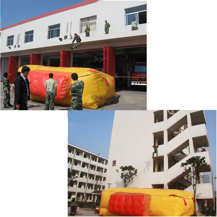 消防救生氣墊 6*8救生充氣墊 PVC逃生氣墊 安全氣墊 消防檢測報(bào)告XJD-P-6×8×16