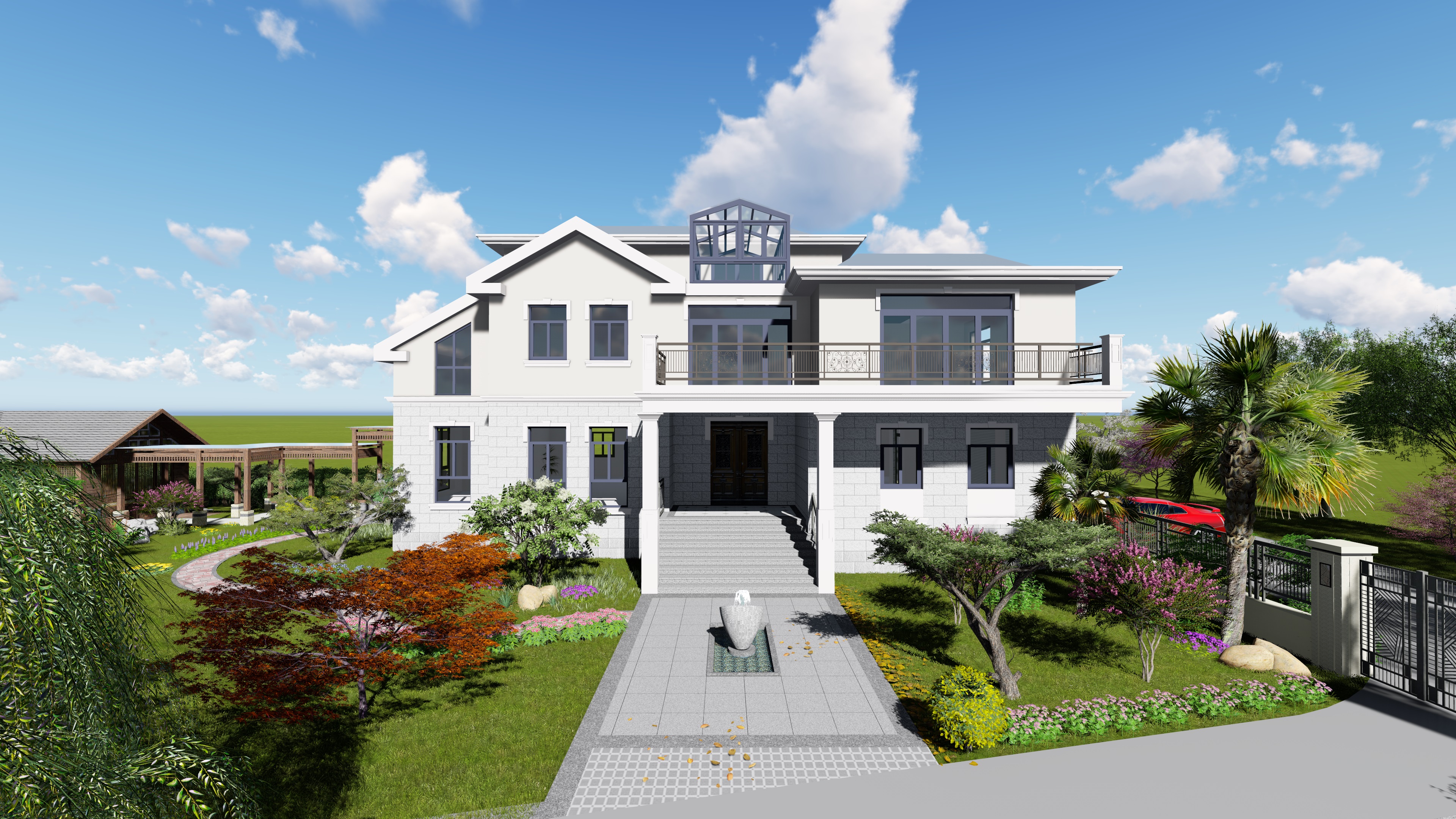 別墅庭院設(shè)計公司哪家好 -定制設(shè)計施工 -報價