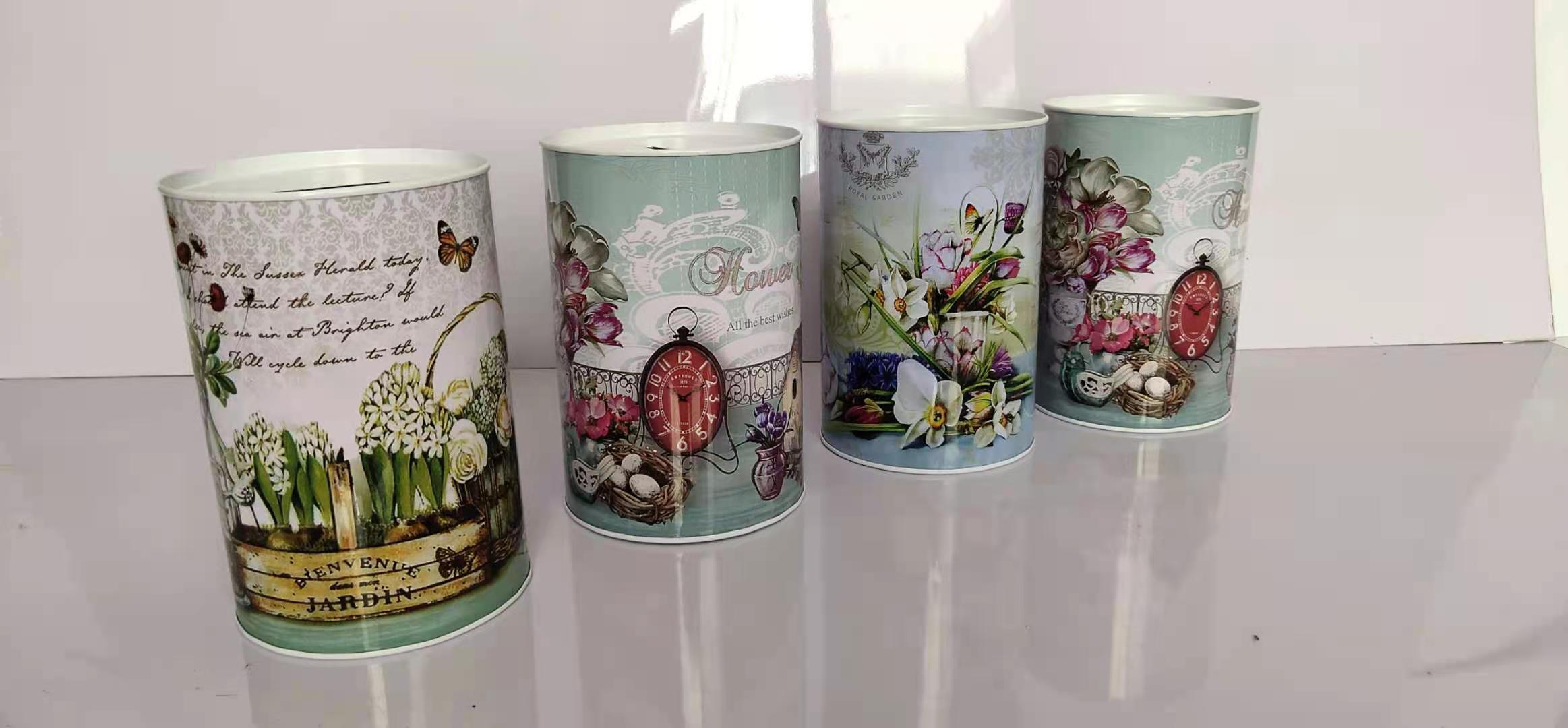 風景花草存錢罐  裝飾 儲蓄 廠家直銷