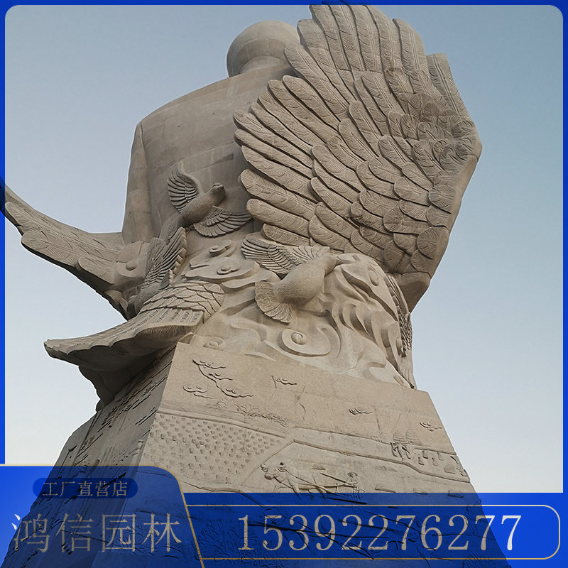 惠安供應(yīng)學(xué)校名人雕塑 戶外廣場大型石雕現(xiàn)代偉人 人物石雕