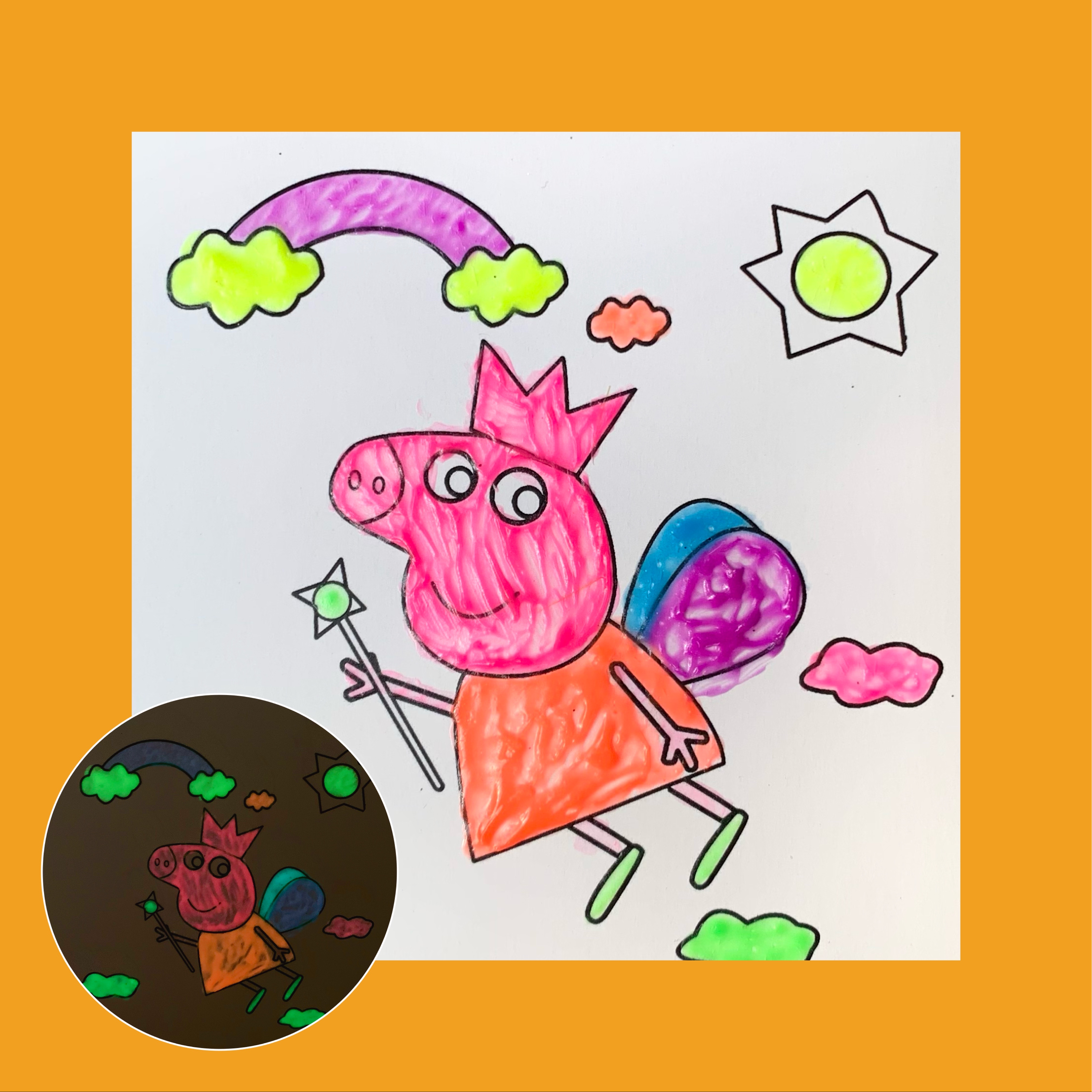 廣東廣州夜光畫顏色多 效果好 亮度強(qiáng)廠家銷售