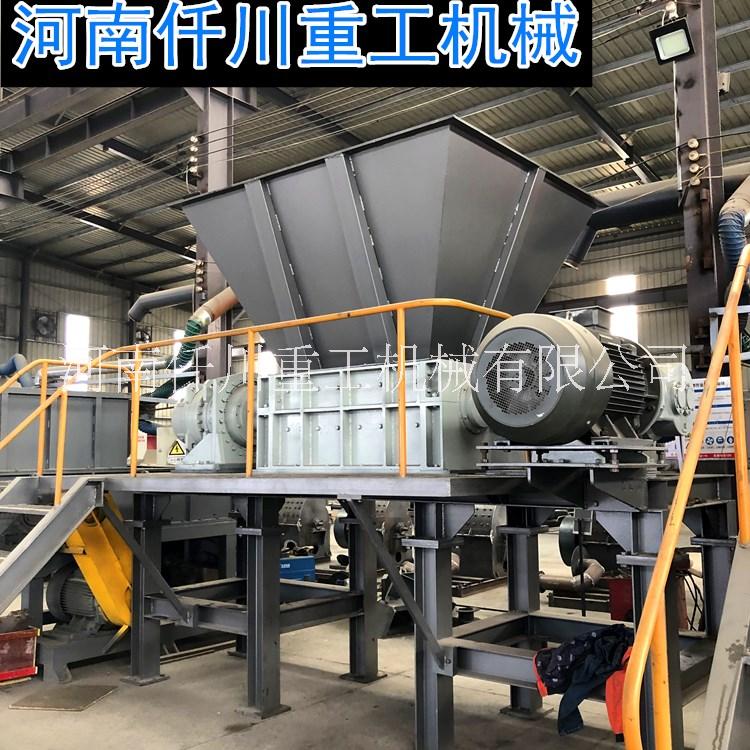 仟川重工銅鋁水箱破碎機(jī) 銅鋁水箱破碎分離設(shè)備 產(chǎn)量大小可定制