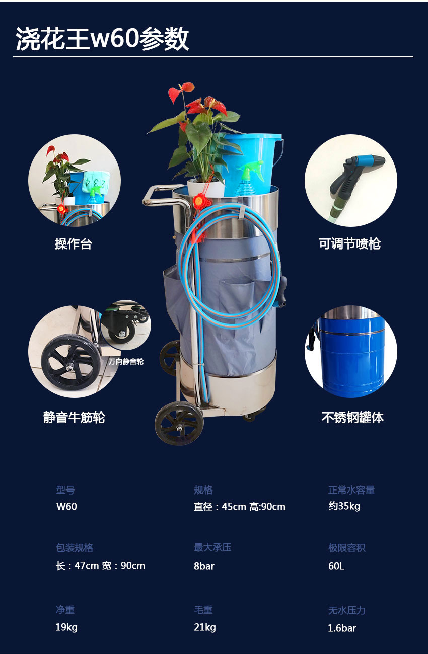 澆水車澆花王W60廠家直銷