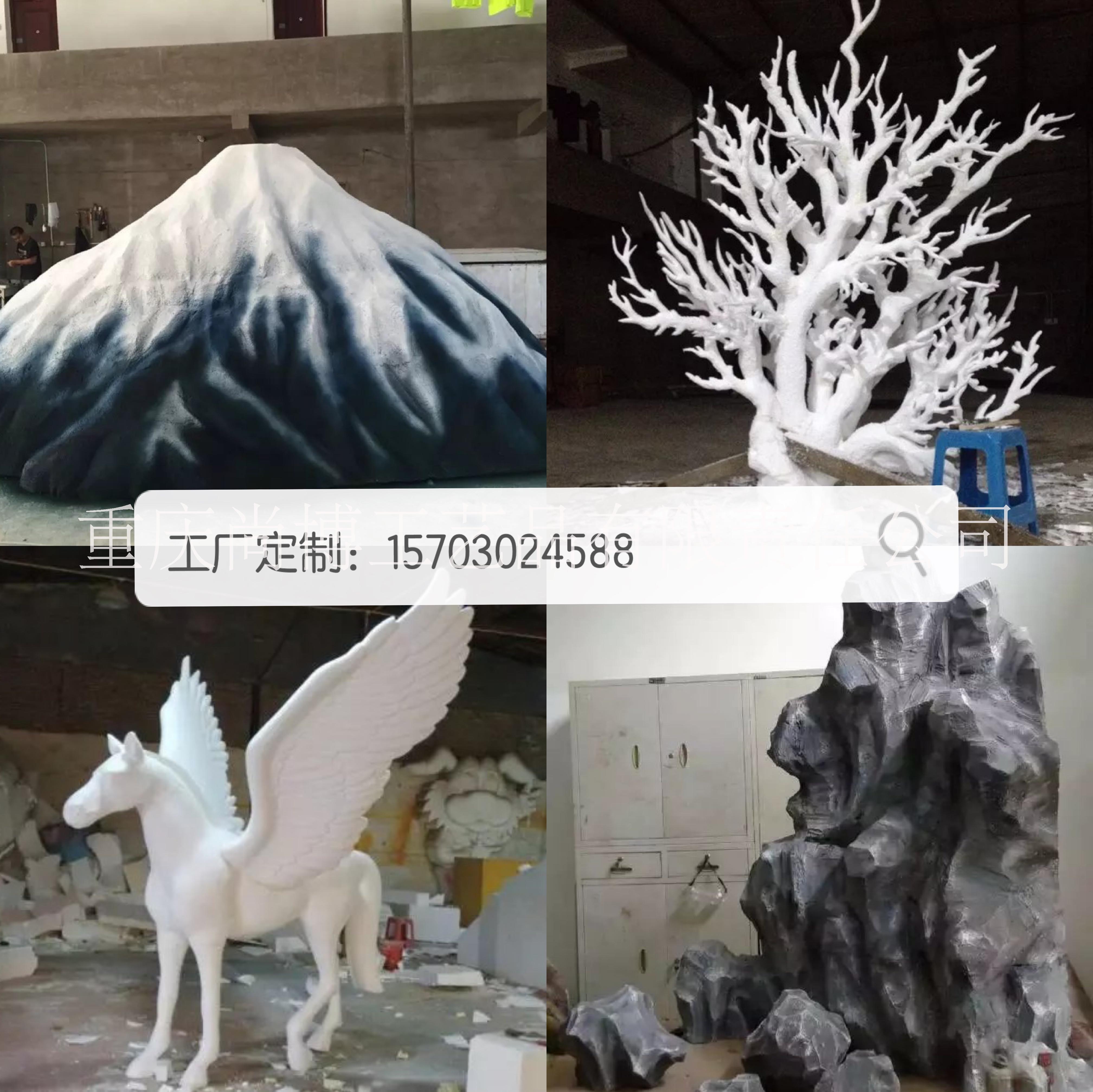 泡沫雕塑機(jī)器雕刻婚禮舞臺(tái)劇模型安裝定制景觀小品擺件