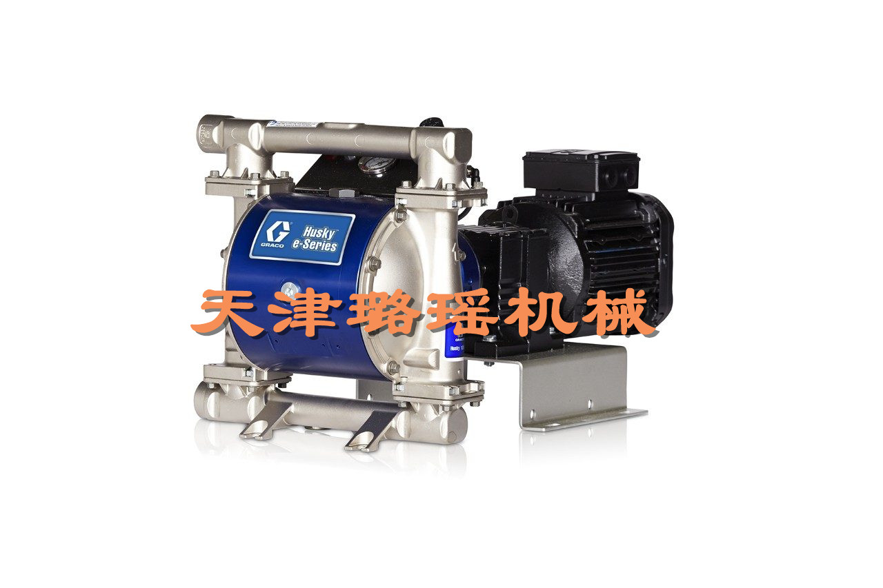 固瑞克 HUSKY1050e 耐酸堿耐腐蝕電動隔膜泵