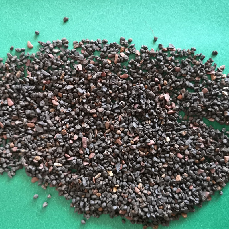 【騰泉環(huán)?！繌S家批發(fā)地下水除錳除鐵天然錳砂濾料 廣西天然錳砂 含量高 處理效果顯著