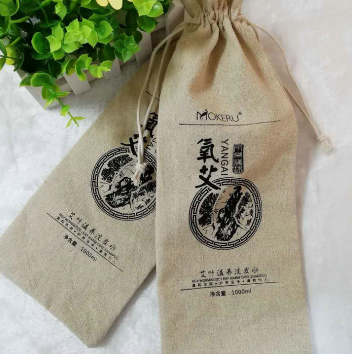 大量生產(chǎn) 包裝袋 束口小麻布袋 麻布袋定制 束口麻布