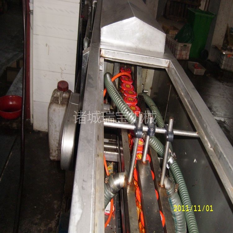 果醬瓶子洗瓶機(jī)瑞寶  XP-7000型熱堿水洗瓶機(jī) 易拉罐瓶子清洗機(jī)