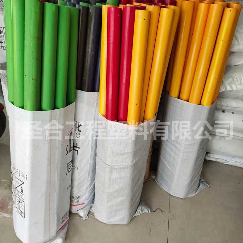 PA/1010白色黑色藍(lán)色尼龍棒 高強(qiáng)度抗壓MC尼龍錘墊 零切加工