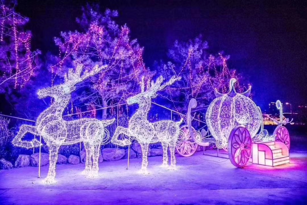 大型夢(mèng)幻燈光節(jié)制作方案 燈光節(jié)供應(yīng)商 燈光節(jié)出租