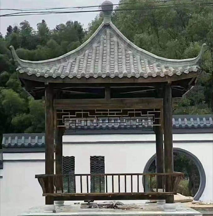 古建四角涼亭哪里便宜  古建四角涼亭廠家